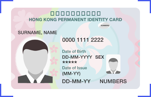 Hong Kong Identity Card Sample